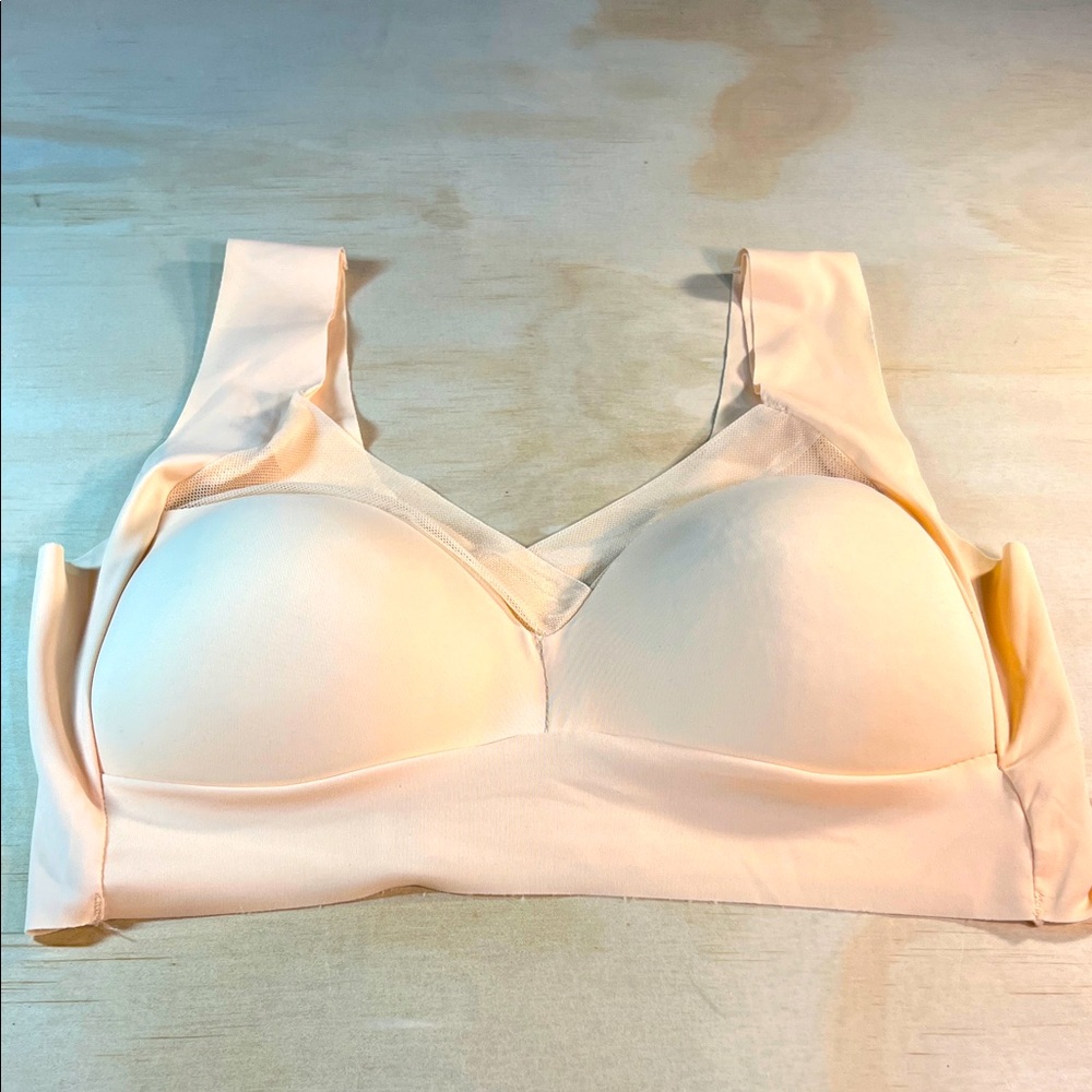 Soft Peach Wireless Bra B/C cup